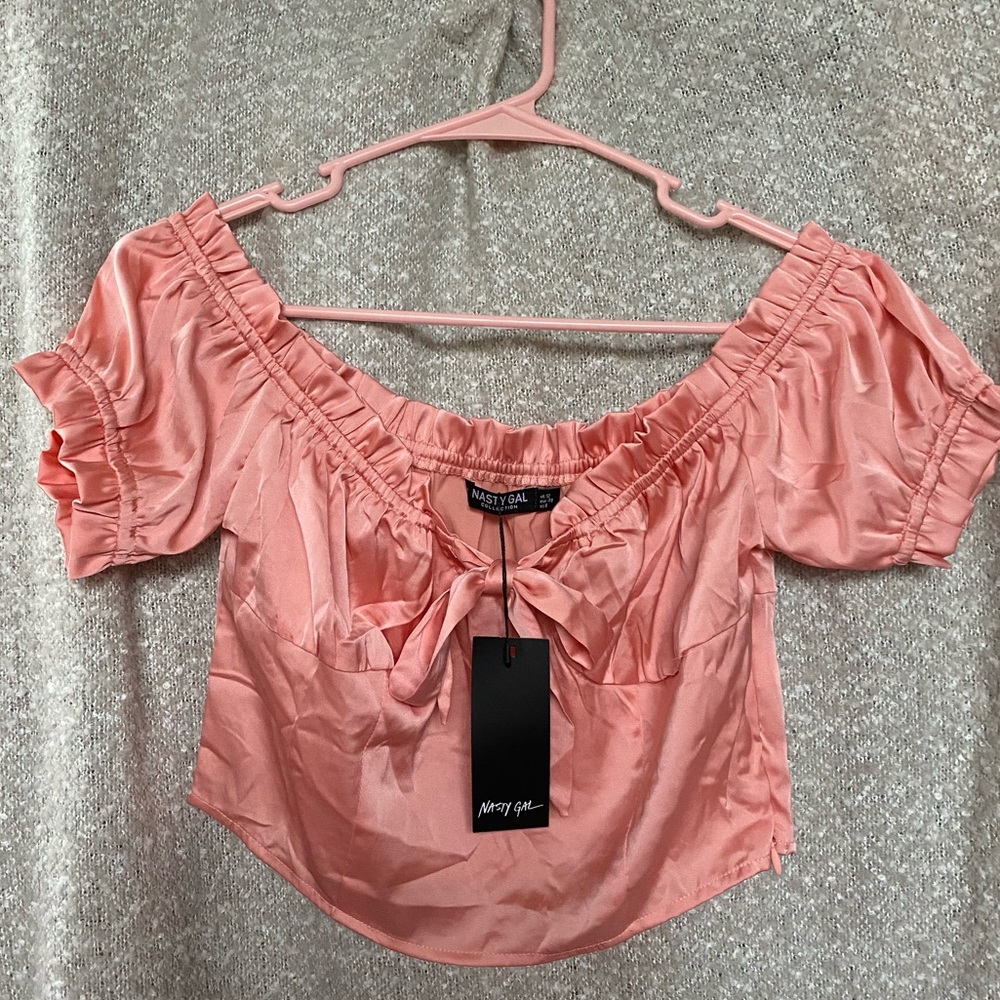 Nasty Gal silk Top